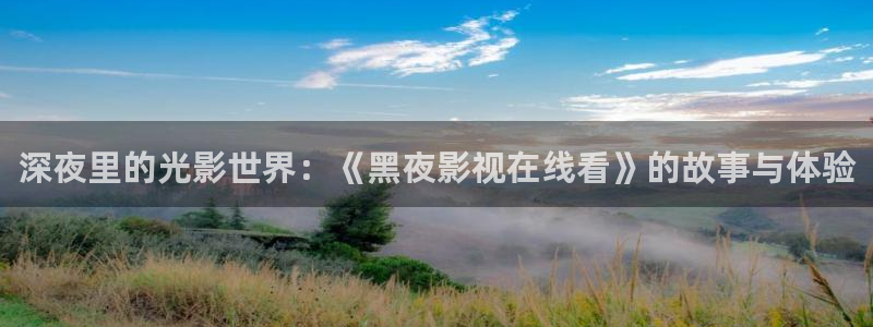 桔子影视软件app下载：深夜里的光影世界：《黑夜影视在线看》的故事与体验